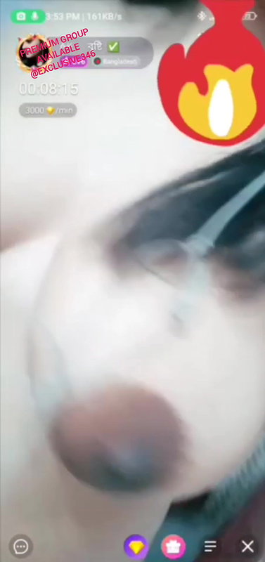 Bengali cute girl bristi in chamet with sound