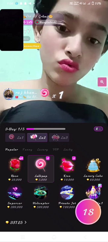 Cute of crme chamet