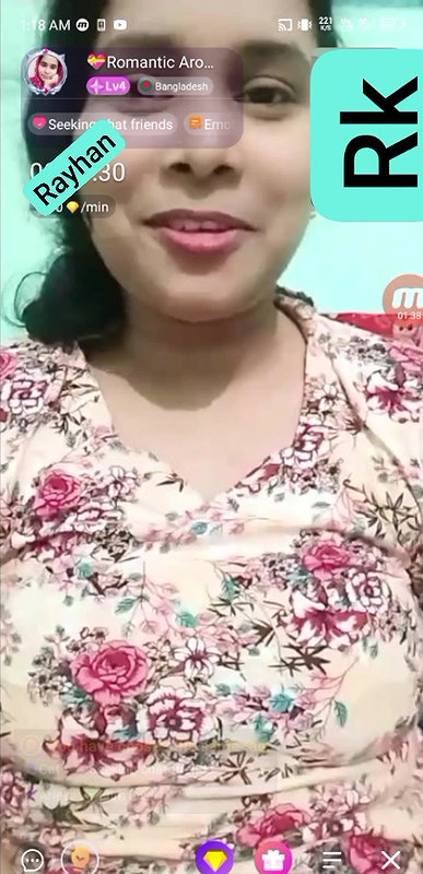 Romantic arohi chamet
