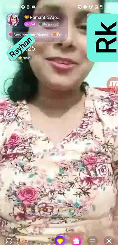 Romantic arohi chamet