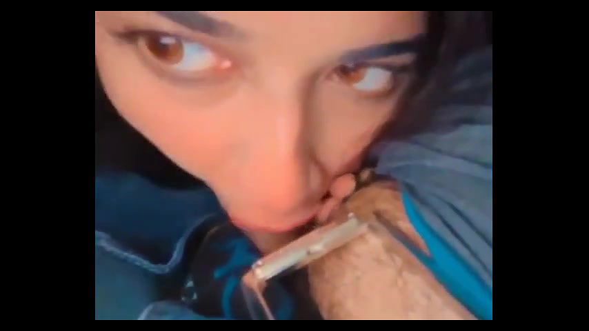 Beautiful Sexy Indian Tanker Gf Blowjob