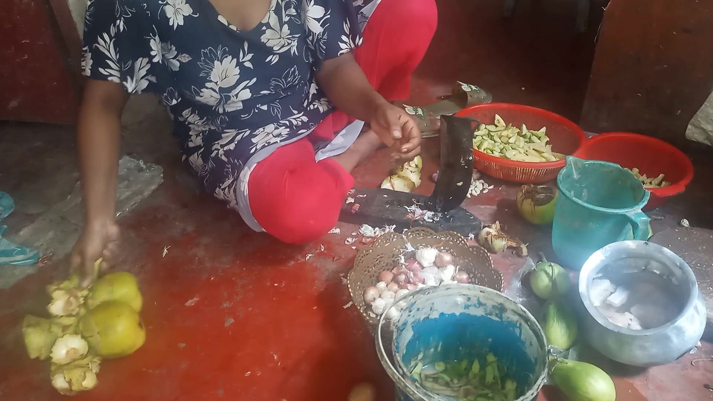 Desi vabi sobji cutting with bf