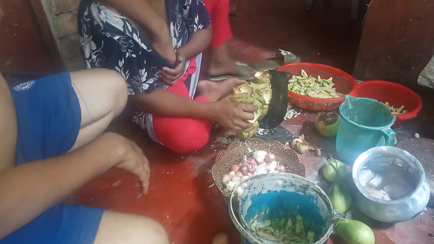 Desi vabi sobji cutting with bf