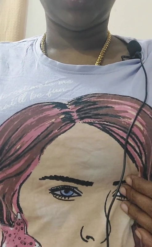 Tamil ponnu dirty talk and nude show