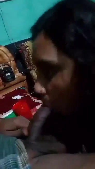 Bengali big boobs girl giving blowjob