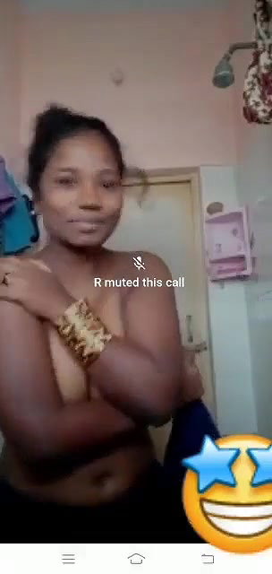 TAMIL NEW MARRIED BHABHI SHOWING HER IN VC TO HER HUSBAND IN OFFICE