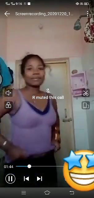 TAMIL NEW MARRIED BHABHI SHOWING HER IN VC TO HER HUSBAND IN OFFICE