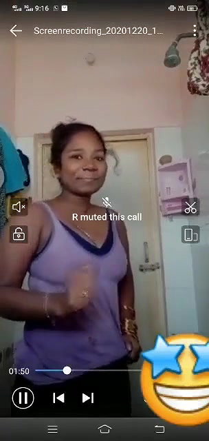 TAMIL NEW MARRIED BHABHI SHOWING HER IN VC TO HER HUSBAND IN OFFICE