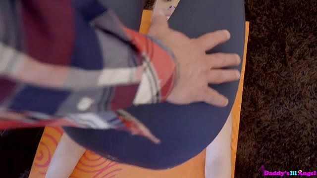 daddyslilangel yoga with daddy long