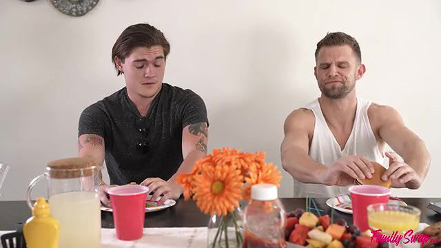 familyswap a summer barbeque for my swap family gets hot long