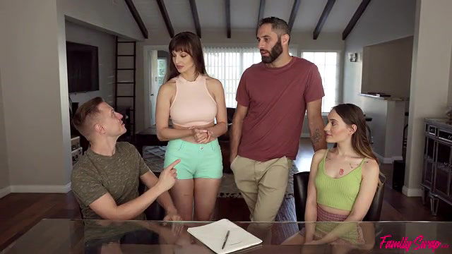 familyswap bad dad jokes lead to swap family sex long