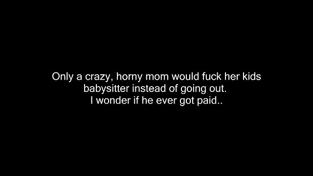 hotcrazymess fucking the babysitter long