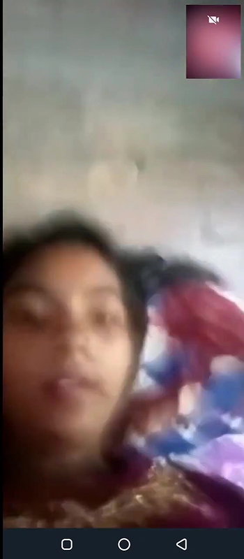 Cute Indian Girl Showing Lover