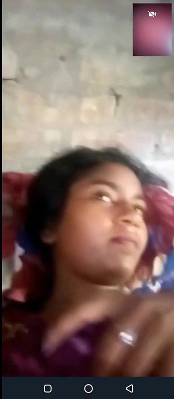 Cute Indian Girl Showing Lover