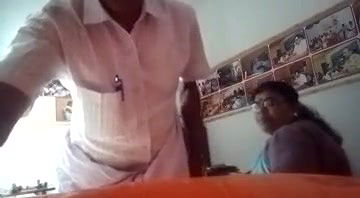 Mature colleagues affair, giving blowjob