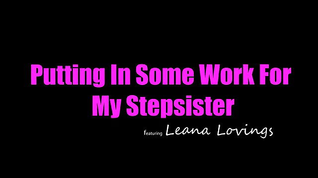 myfamilypies putting in some work for my stepsister long