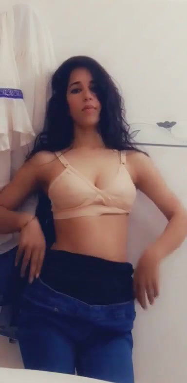 Beautiful Slim Sexy Girl Showing 4 Clip-Merged into single File