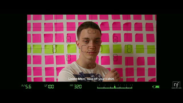 nubilefilms post it kiss long