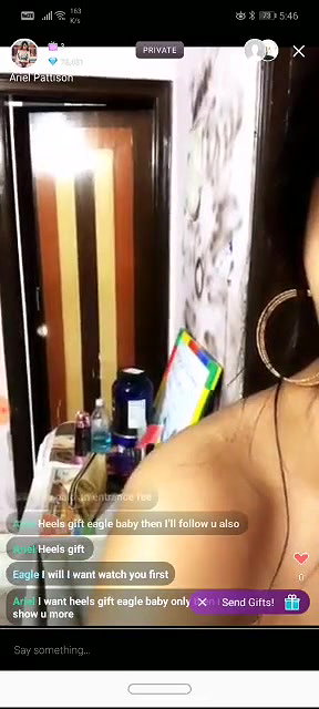 Hot Desi Babe Tango live