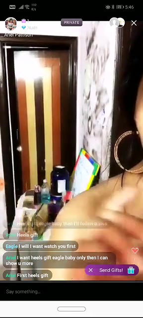 Hot Desi Babe Tango live