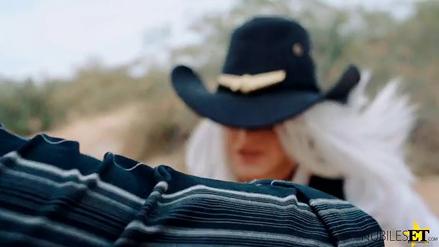 nubileset overwatchers ashe smashed long