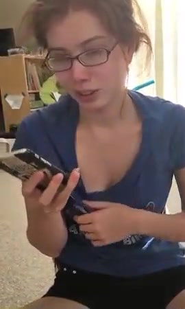 Girl Gets Naked in front of Mother and Brother