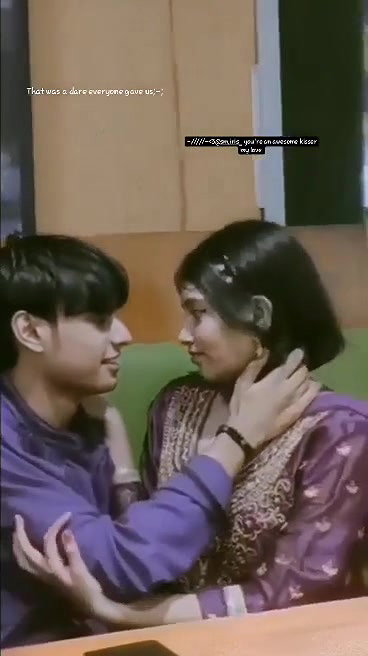 Desi Lovers Kissing