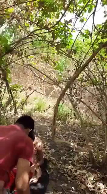 Fucking In jungle, outdoor