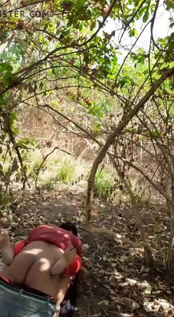 Fucking In jungle, outdoor