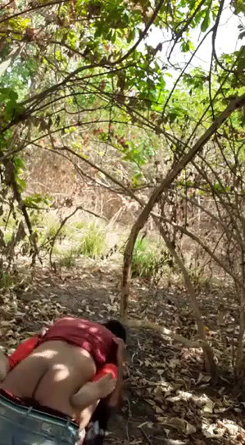 Fucking In jungle, outdoor