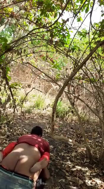 Fucking In jungle, outdoor