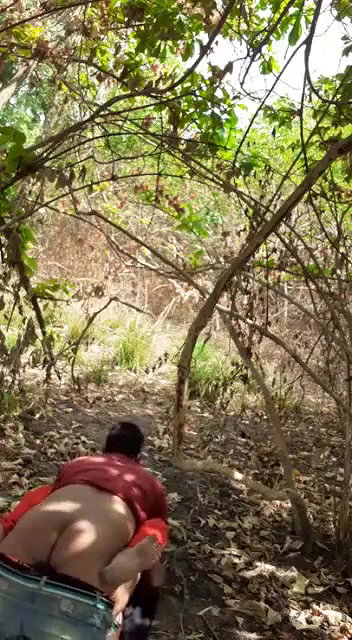 Fucking In jungle, outdoor