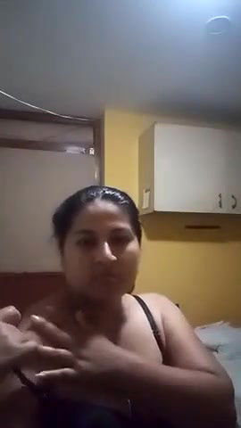 Big booby Girl Fingering Her Pussy