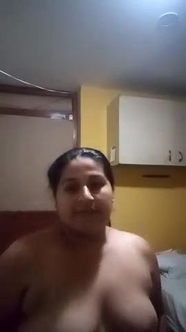 Big booby Girl Fingering Her Pussy