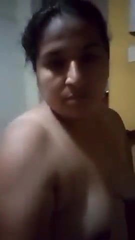 Big booby Girl Fingering Her Pussy