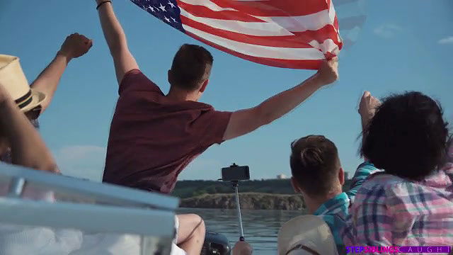 stepsiblingscaught fourth of july with my step sister and her slutty friend long