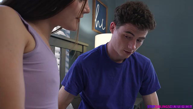 stepsiblingscaught i fuck my stepbro after study session long