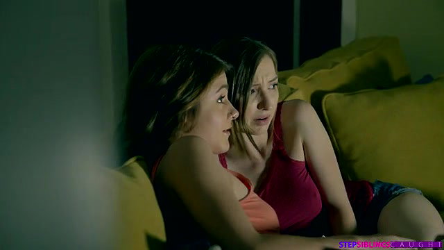 stepsiblingscaught scared out of her pants long