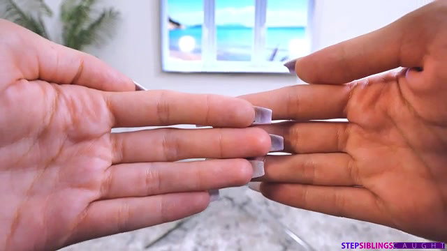 stepsiblingscaught stepsisters pussy is a prize long