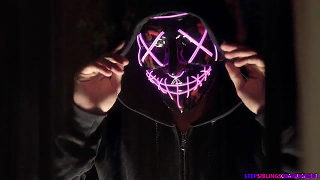 stepsiblingscaught trick for a treat long