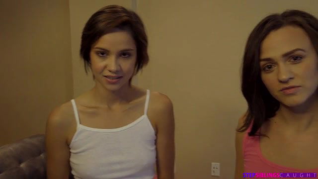 stepsiblingscaught trick or treat long