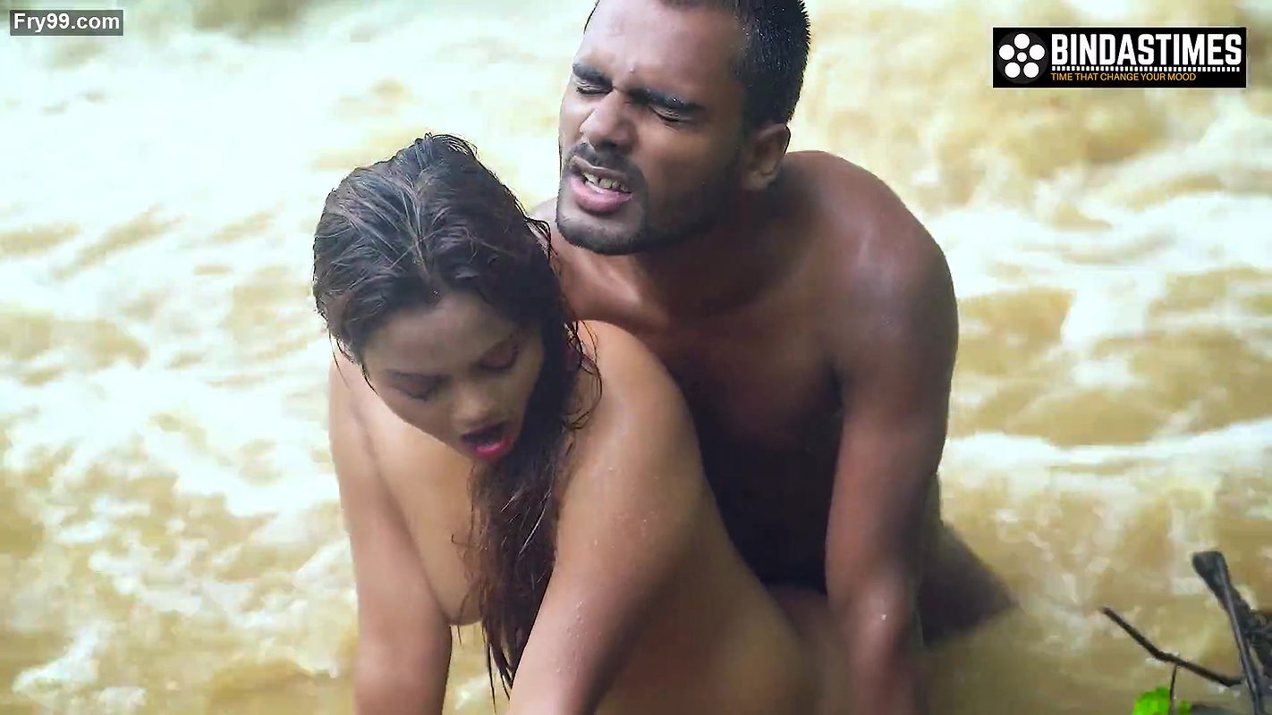 Desi Couple Srabani and Suman Sex In the open jungle outdoor in the Waterfall
