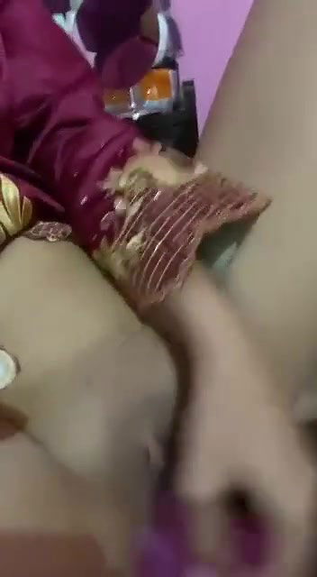 Very horny masturbating by dildo