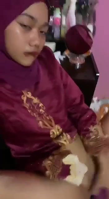 Very horny masturbating by dildo