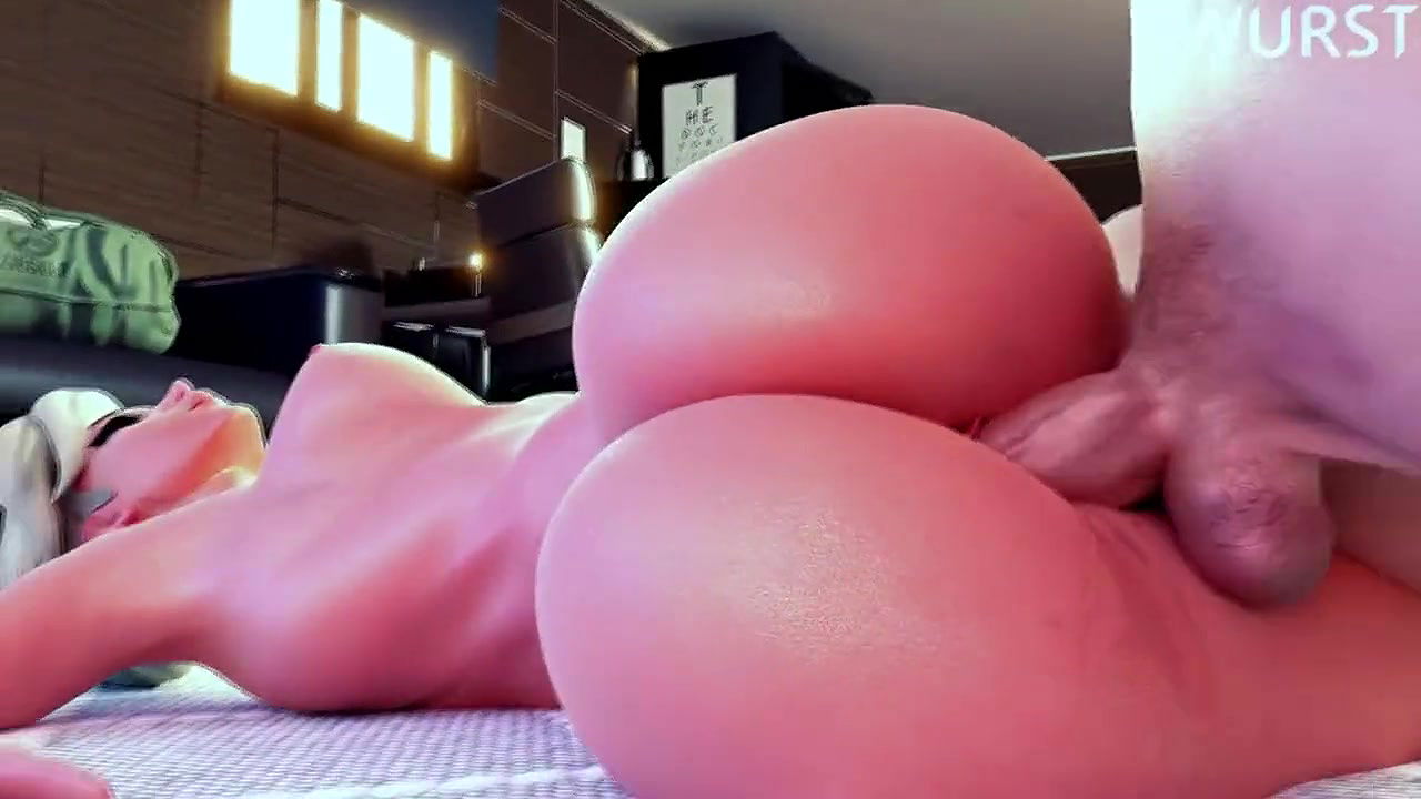 Hot 3D hentai gameplay fuck by many different cock shot cum on face