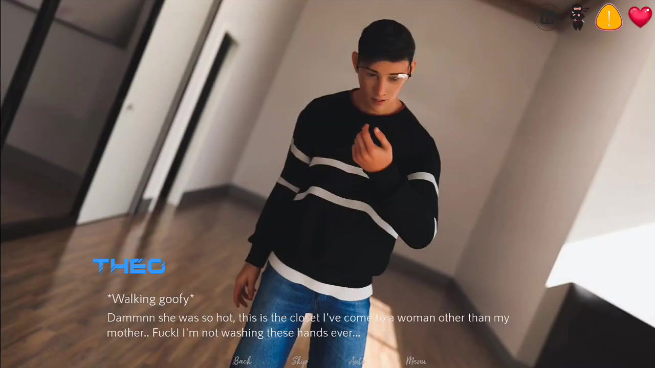 Stepsister kissing office old boss for promotion