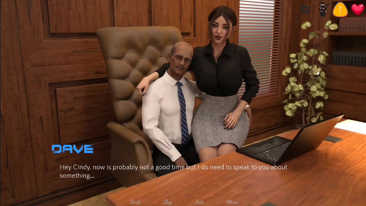 Stepsister and old office boss fun