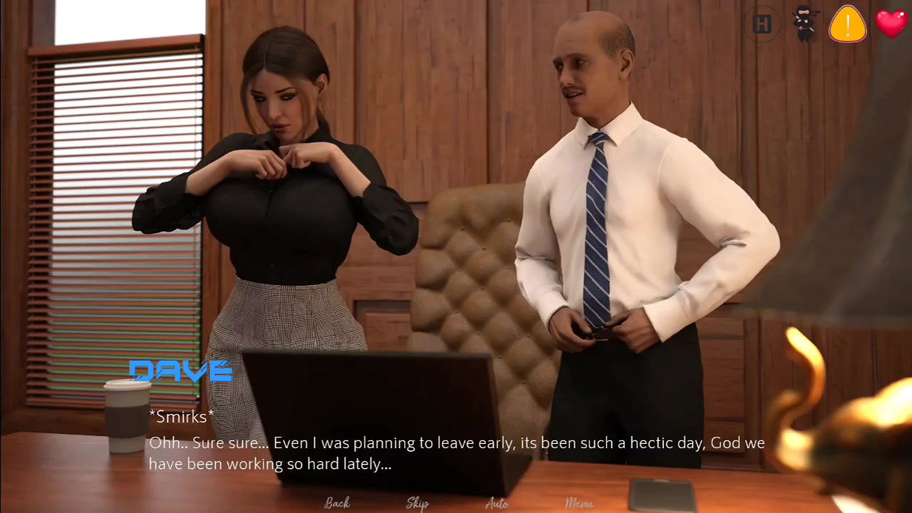 Stepsister and old office boss fun