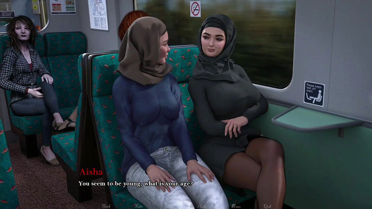 Doggystyle with esra in train esra in instanbull