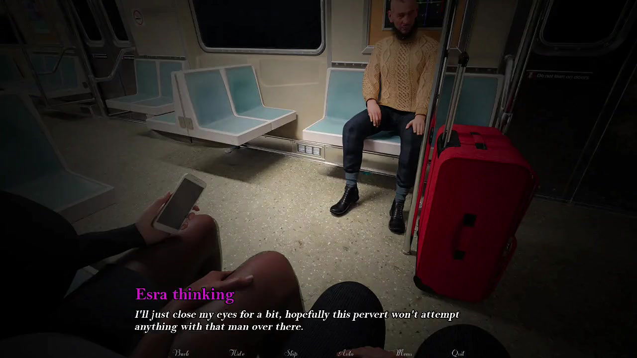 Doggystyle with esra in train esra in instanbull